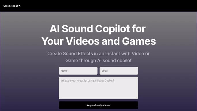 AI Sound Copilot — бесплатная нейросеть   для развлечений,  для редактирования аудио,  для редактирования видео. 