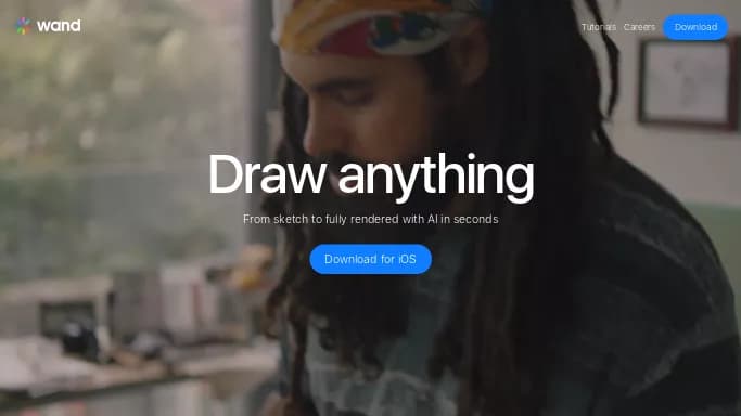 Wand — бесплатная нейросеть   для редактирования изображений. Бесплатная версия с ограниченным функционалом, есть платные тарифы.