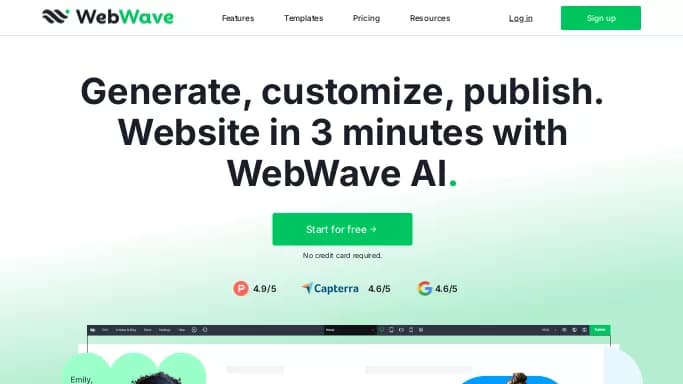 WebWave — платная нейросеть   для no Code/Low Code разработки,  для копирайтинга,  для маркетинга. 