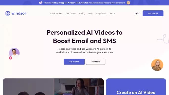 Windsor — бесплатная нейросеть   для маркетинга,  для редактирования видео. 