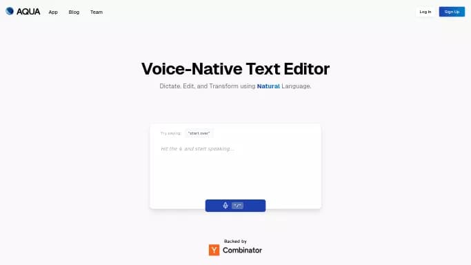 Aqua Voice — платная нейросеть   для таблиц и PDF. 