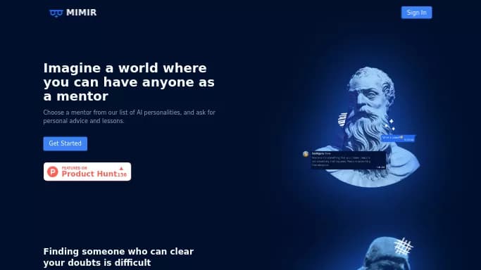 Mimir — бесплатная нейросеть   для развлечений,  для повышения продуктивности. 