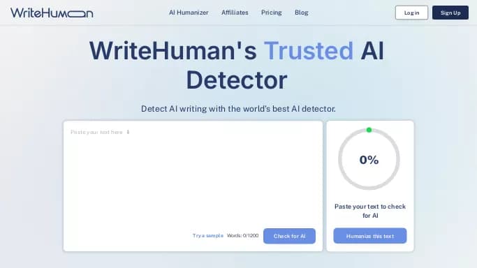 AI Detector — платная нейросеть   для определения ИИ,  для копирайтинга,  для помощи в образовании,  для маркетинга. Бесплатная версия с ограниченным функционалом, есть платные тарифы.