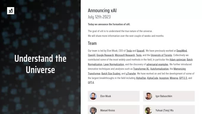 xAI (Elon Musk) — бесплатная нейросеть  undefined. 