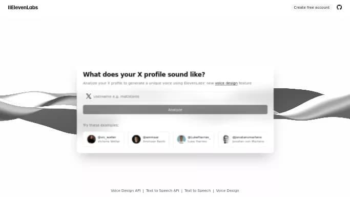 X to Voice — бесплатная нейросеть   для создания голоса. 