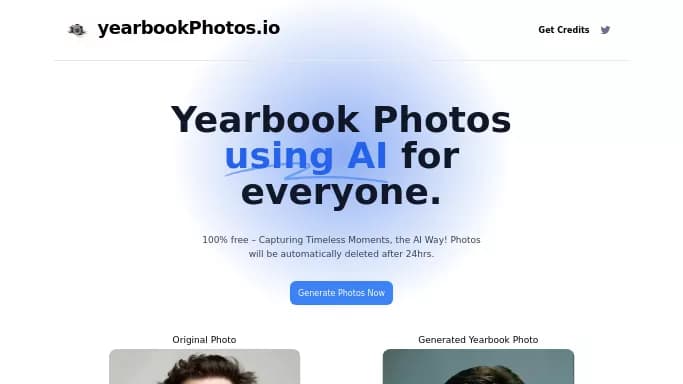 Yearbook Photos — платная нейросеть   для создания изображений. 
