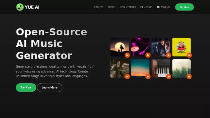 YuE AI — бесплатная нейросеть   для создания музыки. 