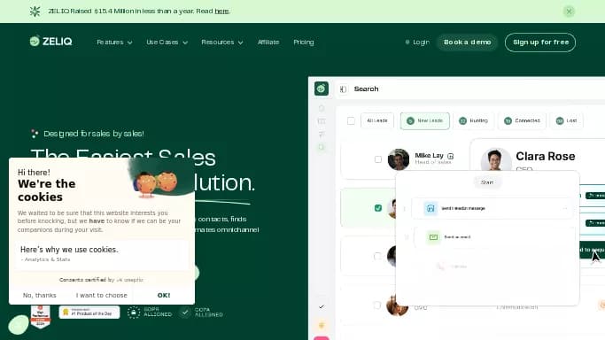 Zeliq — бесплатная нейросеть   для маркетинга. Бесплатная версия с ограниченным функционалом, есть платные тарифы.