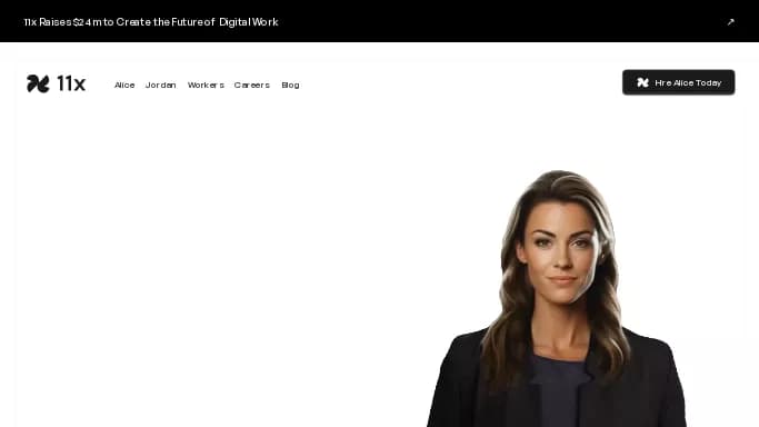 11x — платная нейросеть для маркетинга, , автономные ИИ (AGI).