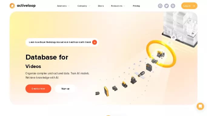 ActiveLoop.ai — бесплатная нейросеть , автономные ИИ (AGI). Бесплатная версия с ограниченным функционалом, есть платные тарифы.
