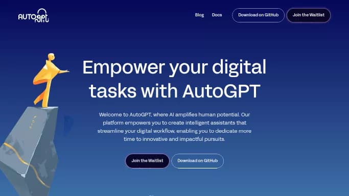 AutoGPT — бесплатная нейросеть , автономные ИИ (AGI), Open Source.