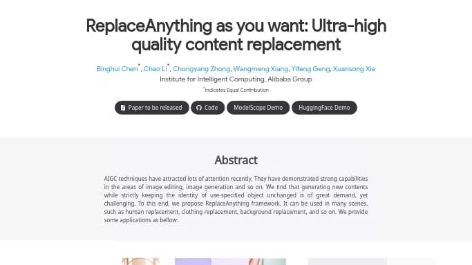 ReplaceAnything — бесплатная нейросеть для редактирования изображений.
