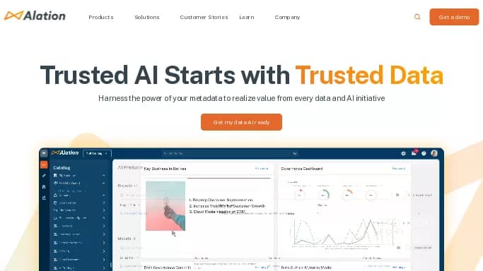 Alation — платная нейросеть , автономные ИИ (AGI).