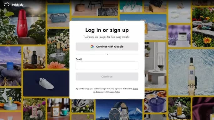 Pebblely — бесплатная нейросеть для создания изображений, для маркетинга. Бесплатная версия с ограниченным функционалом, есть платные тарифы.