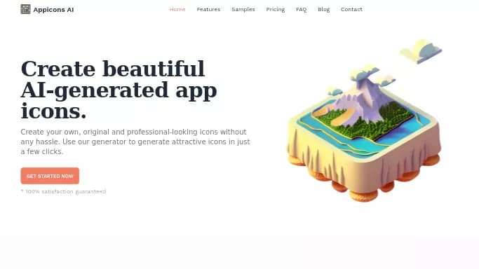 AppAppIcons AI — бесплатная нейросеть для разработки программного обеспечения. Бесплатная версия с ограниченным функционалом, есть платные тарифы.