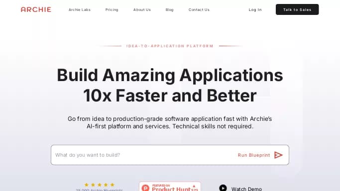 Archie — бесплатная нейросеть для маркетинга, для повышения продуктивности. Бесплатная версия с ограниченным функционалом, есть платные тарифы.