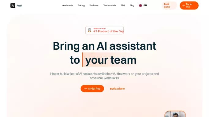 Argil — бесплатная нейросеть для no Code/Low Code разработки, для повышения продуктивности. Бесплатная версия с ограниченным функционалом, есть платные тарифы.