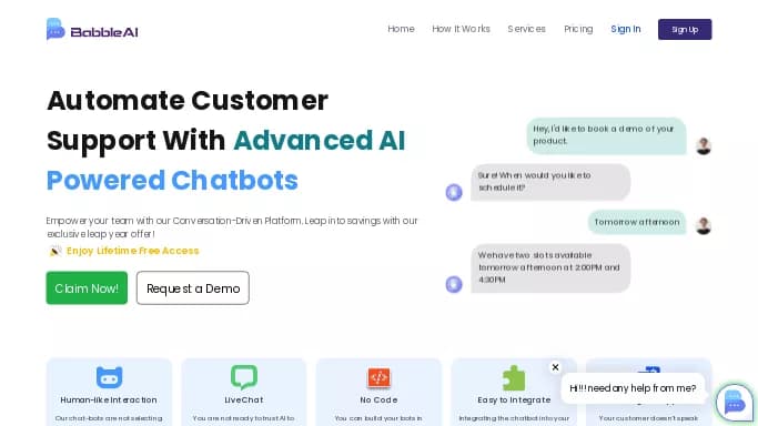 Babble AI — бесплатная нейросеть для маркетинга. Бесплатная версия с ограниченным функционалом, есть платные тарифы.