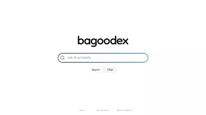Bagoodex — бесплатная нейросеть для поиска.