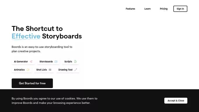 Boords — платная нейросеть для создания изображений. Бесплатная версия с ограниченным функционалом, есть платные тарифы.