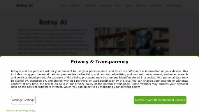 Botsy AI — бесплатная нейросеть — полезные ИИ.