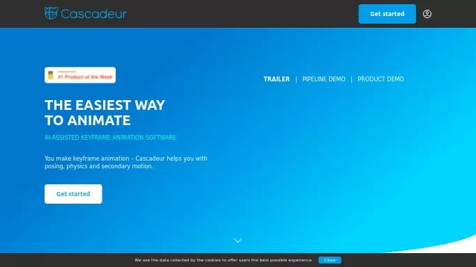 Cascadeur — бесплатная нейросеть для 3D и анимации. Бесплатная версия с ограниченным функционалом, есть платные тарифы.
