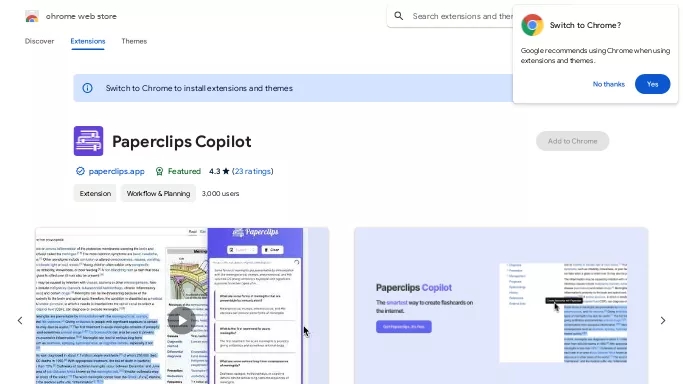 Paperclips Copilot — бесплатная нейросеть для помощи в образовании. Бесплатная версия с ограниченным функционалом, есть платные тарифы.