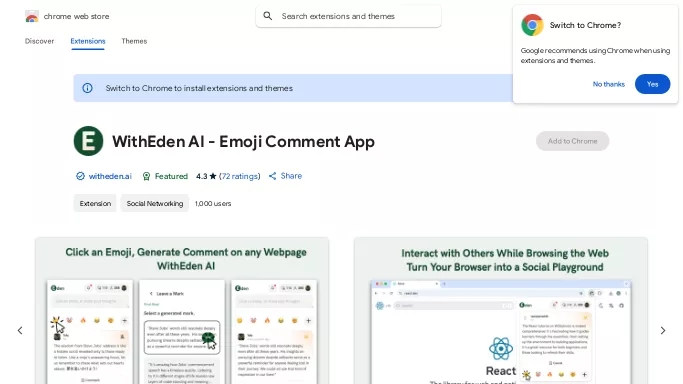 WithEden — бесплатная нейросеть , расширения ChatGPT, для SMM.