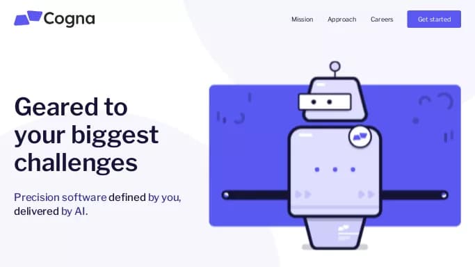 Cogna — платная нейросеть для no Code/Low Code разработки, для помощи в автоматизации, для маркетинга.