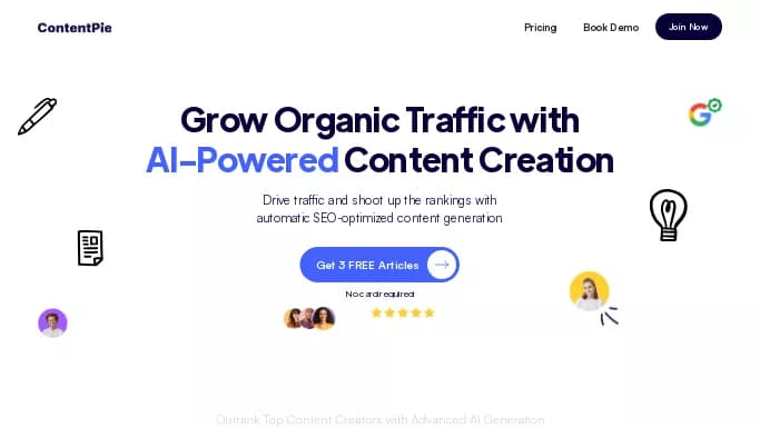 ContentPie — платная нейросеть для копирайтинга.