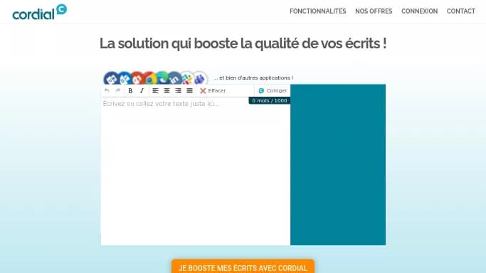 Cordial — бесплатная нейросеть для помощи в образовании, для копирайтинга.