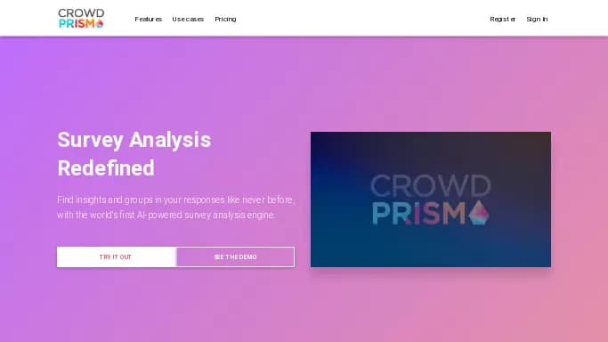 CrowdPrisma — платная нейросеть для научно-исследовательской деятельности.