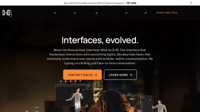 D-ID — платная нейросеть для создания видео.