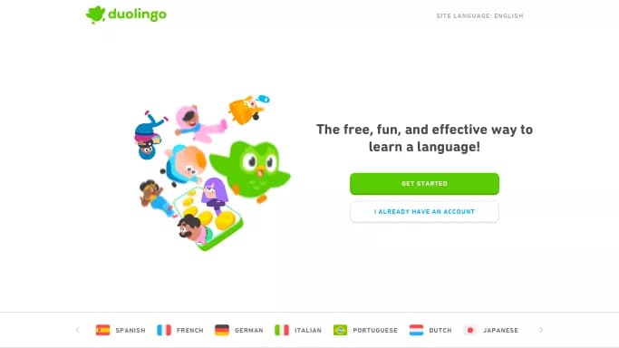 Duolingo — бесплатная нейросеть для помощи в образовании. Бесплатная версия с ограниченным функционалом, есть платные тарифы.