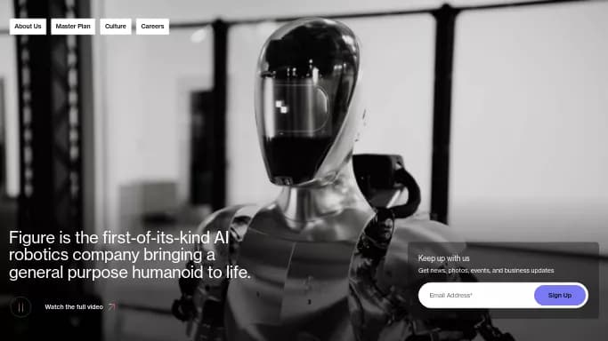 Figure AI — платная нейросеть в робототехнике и различных устройствах. Бесплатная версия с ограниченным функционалом, есть платные тарифы.