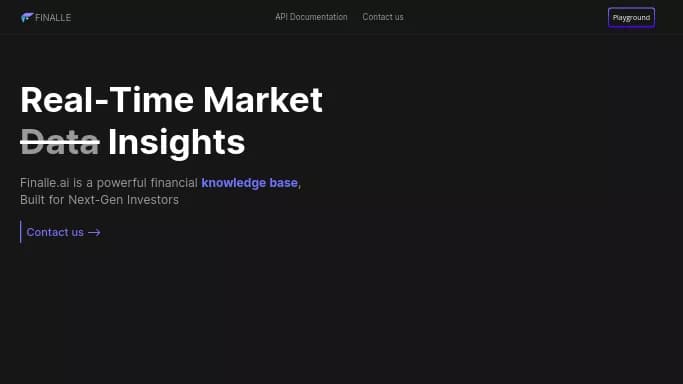 Finalle — бесплатная нейросеть для работы с финансами.