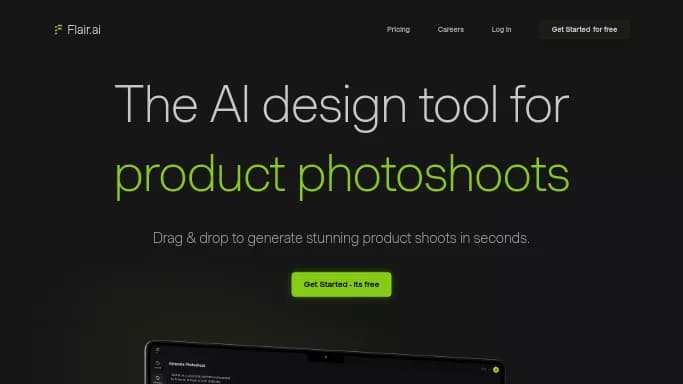 Flair AI — бесплатная нейросеть для маркетинга, для создания изображений. Бесплатная версия с ограниченным функционалом, есть платные тарифы.