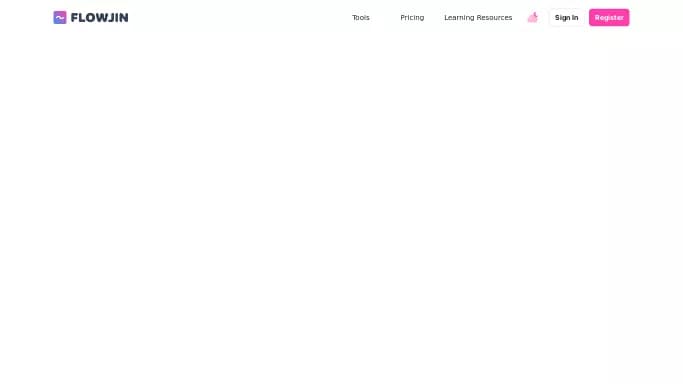 Flowjin — платная нейросеть для редактирования видео, для SMM, для маркетинга. Бесплатная версия с ограниченным функционалом, есть платные тарифы.