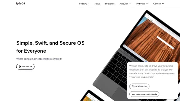 FydeOS — платная нейросеть — чат-бот.
