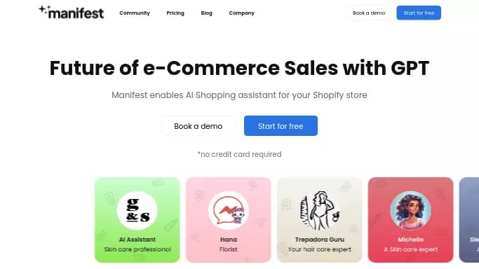 Manifest AI — платная нейросеть для маркетинга. Бесплатная версия с ограниченным функционалом, есть платные тарифы.