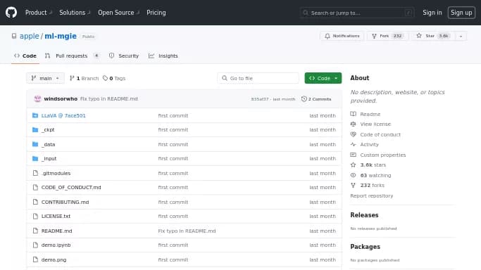 MGIE by Apple — бесплатная нейросеть для редактирования изображений, , модели LLM.