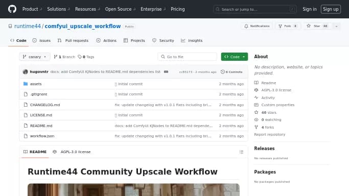 Upscale Workflow — бесплатная нейросеть Open Source, для редактирования изображений.
