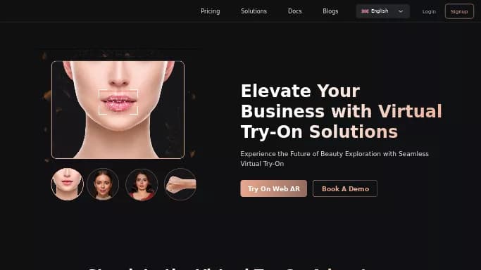 GlamAR — платная нейросеть для маркетинга, для стиля и моды.