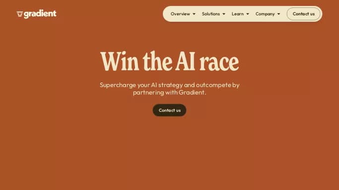 Gradient AI — платная нейросеть для помощи в автоматизации, в сфере недвижимости и архитектуры, для работы с финансами.