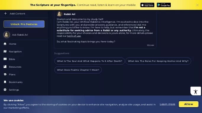 Rabbi AI — бесплатная нейросеть — полезные ИИ.