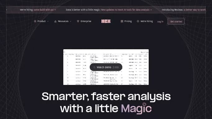 Hex Magic — бесплатная нейросеть для маркетинга, для повышения продуктивности. Бесплатная версия с ограниченным функционалом, есть платные тарифы.