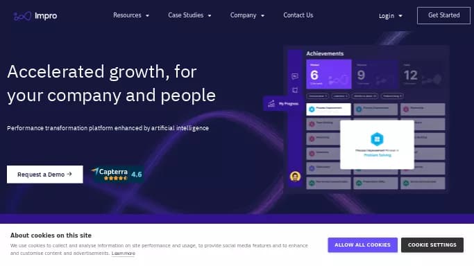 Impro — платная нейросеть помогающие в управлении персоналом.