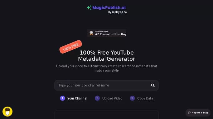 MagicPublish AI — бесплатная нейросеть для редактирования видео.