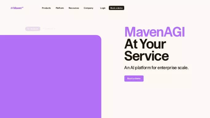 Maven AGI — платная нейросеть для маркетинга, — чат-бот.