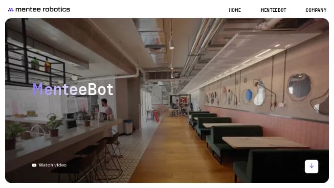 Menteebot — платная нейросеть и ассистивные технологии, в робототехнике и различных устройствах. Бесплатная версия с ограниченным функционалом, есть платные тарифы.